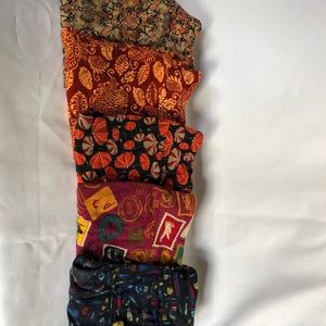 Lularoe OS Leggings Lot of 5
